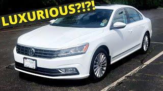 2017 Volkswagen Passat SE Review - A Comfortable and SURPRISINGLY Luxurious Cheap Daily Driver!!!