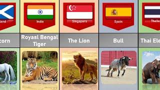 National Animal From Different Countries