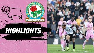 Highlights: Derby County v Rovers