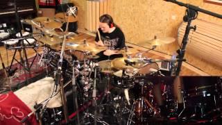 Peter Wildoer tracking drums for James LaBrie - Impermanent Resonance, February 2013_Episode 1