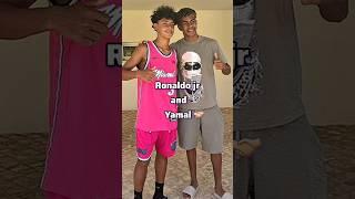Ronaldo Junior meets Lamine Yamal ️