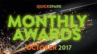 QuickSpark Monthly Awards (October 2017)