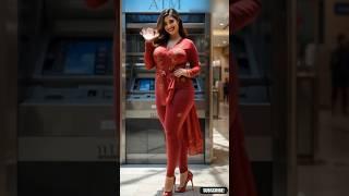 Cute Girl With Glamorous Personality Waving | Dubai Princess #shorts #dubai #dubaiprincess #fashion