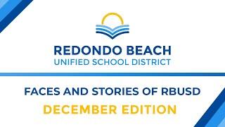 Faces and Stories of RBUSD: December Edition