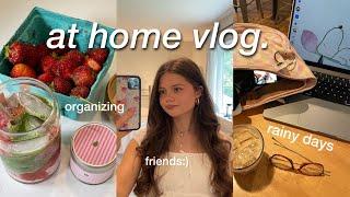 REALISTIC SPRING DAYS IN MY LIFE ️rainy + cozy at home :)