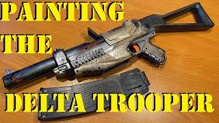 Painting the Nerf Delta Trooper