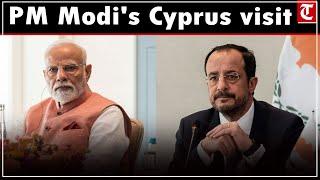 PM Modi addresses business roundtable meeting in Cyprus