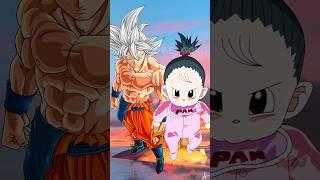 GOKU VS PAN | who is strongest #shorsfeed #goku #dragonballsuper #anime #db