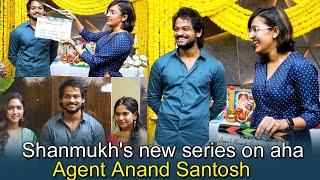 Niharika Clapping Shanmukh New Web Series |  Agent Anand Santosh | Gossip Adda