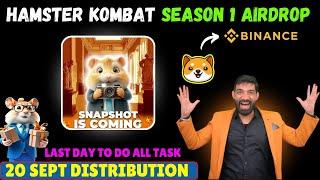 Hamster Kombat Withdrawal | Hamster Kombat Distribution | Hamster Kombat Snapshot and Claim