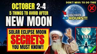 Next 48 Hours(OCT 2-4) Can Make or Break Your Next 6 Months | NEW MOON Manifestation 2024