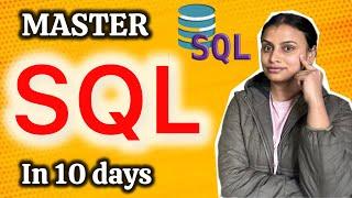 Master SQL for DATA ANALYSIS in 10 days | Linked course