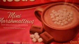 Hot cocoa is red on Nestle boxes?