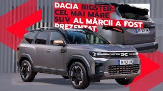 Dacia Bigster, cel mai mare și mai scump SUV al mărcii, a fost prezentat