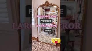 The best Anthropologie Primrose Large Mirror Dupe!