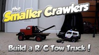 I build a custom RC Tow Truck out of a WPL and a JJRC