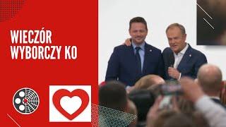 D. Tusk, R. Trzaskowski: Wieczór wybroczy KO - wybory samorządowe