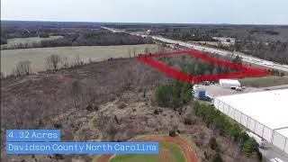 4.32 Acres for sale in Davidson County North Carolina!