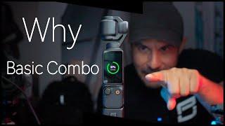 DJI POCKET 3 Basic Combo over the Creator Combo. Why.