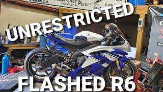 Yamaha R6 UNRESTRICTED ECU Flash and Dyno Tune NO MORE RESTRICTIONS - MOORE MAFIA