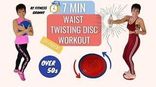 7 MIN WAIST TWISTING DISC WORKOUT – 8 outSTANDING exercises with TUMMY TWISTER PLATE and BOTTLES