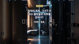미래의 목욕, 그녀가 은하수 물방울로 피부를 감싸다? #지식 #이슈 #과학쇼츠 #올바른정보 #상식적인 #과학상식 #과학
