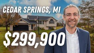 1.7 Acre Living in Cedar Springs | Close To Grand Rapids | Smallegan Real Estate