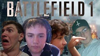 WE'RE SANE! I SWEAR! | Battlefield 1 #2 (ft. Angus, Rohan & Bailey)