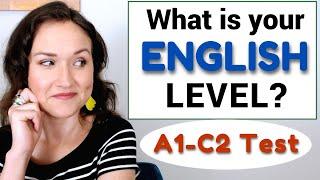 What is your English level? | Take this test!