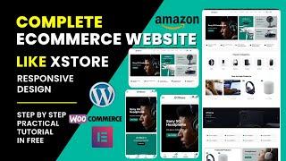 How to Make a FREE eCommerce Website with WordPress ~ ONLINE STORE ~ WooCommerce 2025