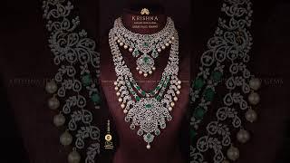 Exquisite Diamond Bridal Jewellery Set for Your Dream Wedding | Krishna Jewellers