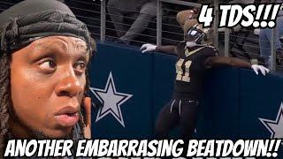 REACTING TO Dallas Cowboys Vs New Orleans Saints