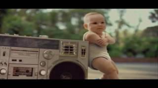 Cutest Baby Video/ Bee Gees - Staying Alive /Evian Babies -Remix