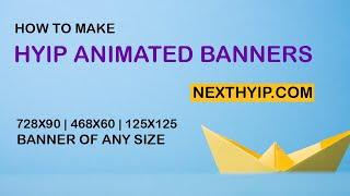 HYIP ANIMATED BANNERS | HYIP BANNERS | BUY HYIP BANNERS