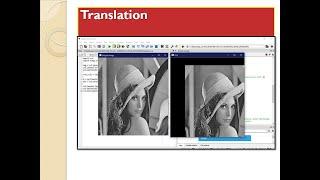 Translation in OpenCV|Affine Transformation|Geometric Transformations of Images