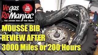 How to install a Michelin Mousse BIB TEST and REVIEW after 3000 miles or 200 hours