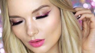 Easy Glam Pink Makeup Tutorial // MyPaleSkin