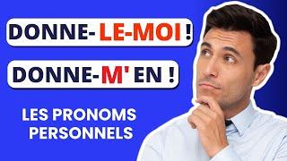 Tous les PRONOMS PERSONNELS en français [ils, eux, elle, on, lui, etc.]