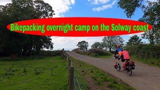 Bikepacking overnight on the Solway coast