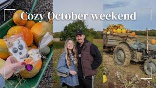 WHOLESOME WEEKEND VLOG // Pumpkin Picking, new build problems, and more.....🫶