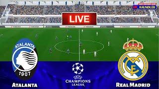 LIVE | ATALANTA vs REAL MADRID - UEFA Champions League 2024/25 | PES 21 Simulation