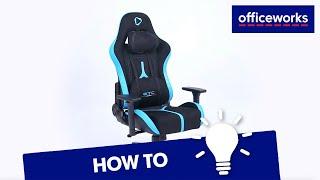 ONEX STC Alcantara Gaming Chair Installation