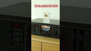 Nakamichi RX-202 Cassette Recorder Deck Japan Music System #nakamichi #cassette #deck #stereo #music