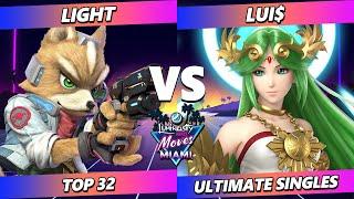LMM Miami 2024 - Light (Fox) Vs. Lui$ (Palutena) Smash Ultimate - SSBU