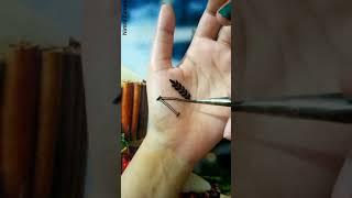 #shorts "N" letter mehndi tattoo design by Nimra Zaman #shortvideos #shortsbeta