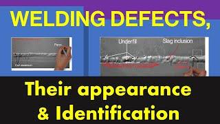 Welding defects, their visual appearance, and identification for CSWIP & CWI examination Part -2