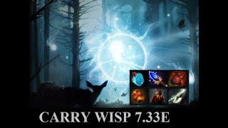 MID WISP STARYI BOG DOTA 2 7.33E GAMEPLAY 9383 AVG MMR