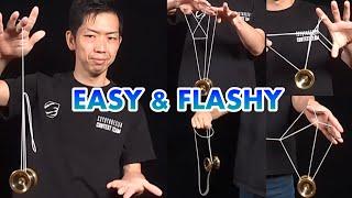 5 Easy & Flashy Tricks to try after Wrist Mount #yoyo  #yoyotricks #tutorial