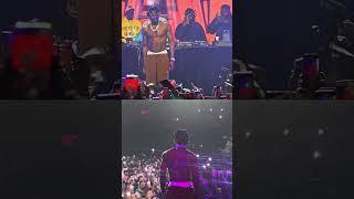 Rema moves the crowd like no other #rema #moment #calmdown #history #musicartist