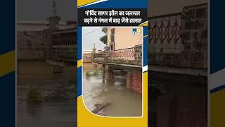 Shorts: Punjab के Nangal में Govind Sagar Lake का Water Level बढ़ा, देखिए कैसे हैं हालात? । Flood